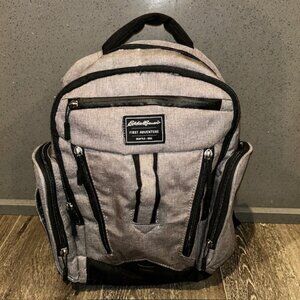 Eddie Bauer First Adventure Backpack Baby Diaper Bag Waterproof Insulated